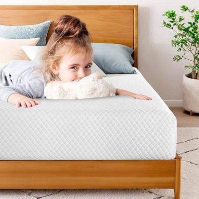 6 Inch Twin Memory Foam Mattress, Gel Foam Mattress with Breathable Cover